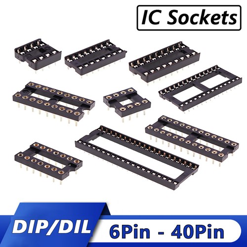 Dip dil sockets adaptor - ic,