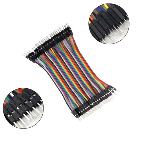 10cm 40pin dupont kabel - 1x,