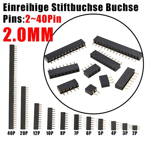 Schwarz einreihig - schwarz,