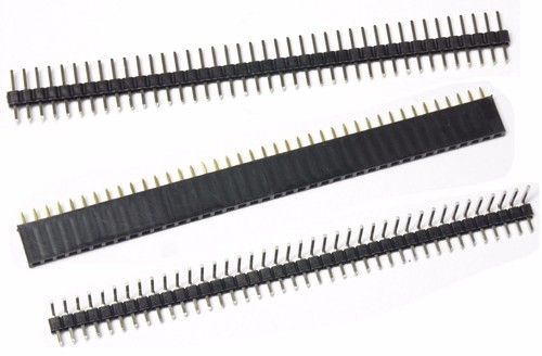10x 40pin stiftleiste - ,
